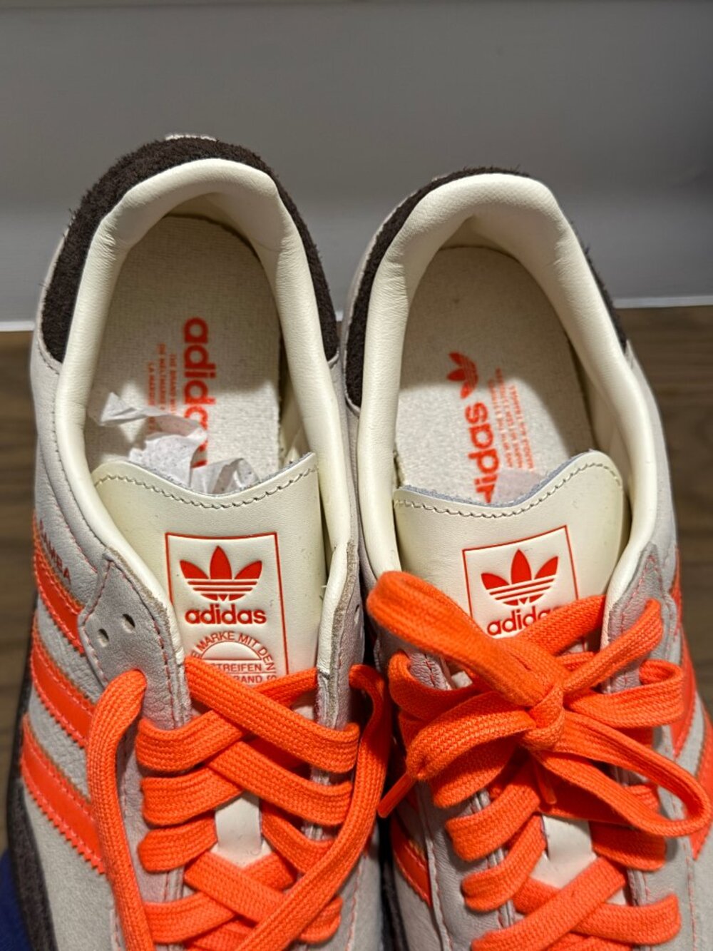 adidas Samba 'Solar Orange Cream' - M 5.5/W 6.5 - Picture 9 of 10